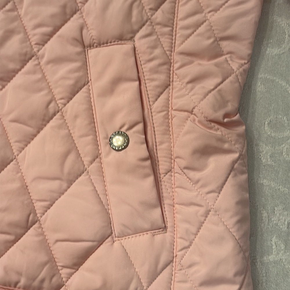 Lands End Pink Quilted Jacket - Picture 7 of 14